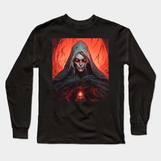 Necromancer Summoning Portal Warlock Long Sleeve T-Shirt